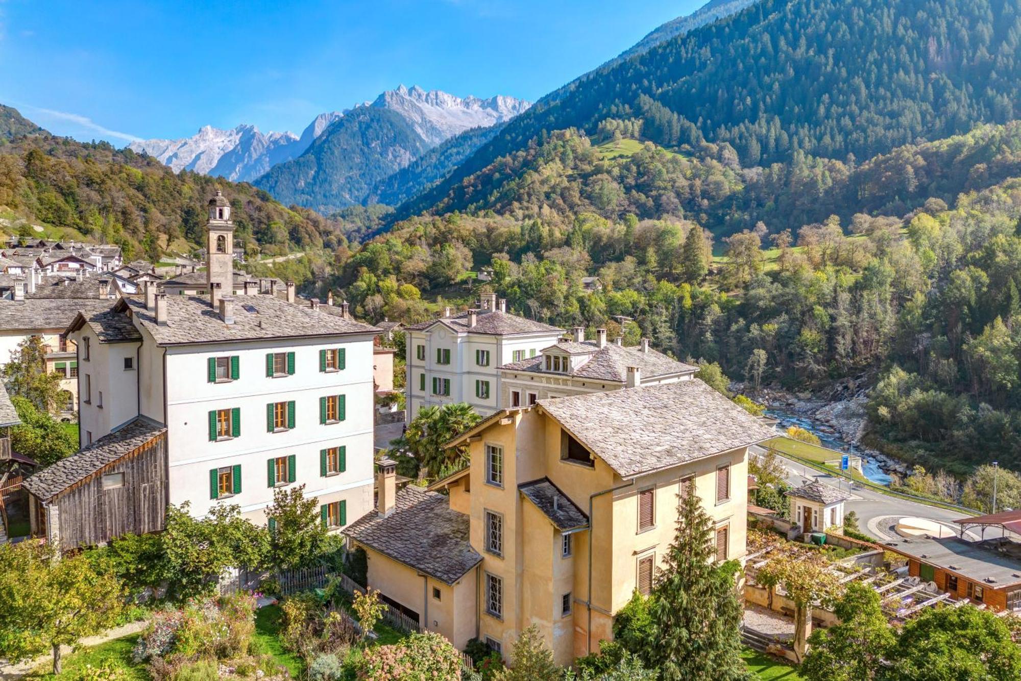 Casa Pool Tra St Moritz E Il Lago Di Como Castasegna Экстерьер фото